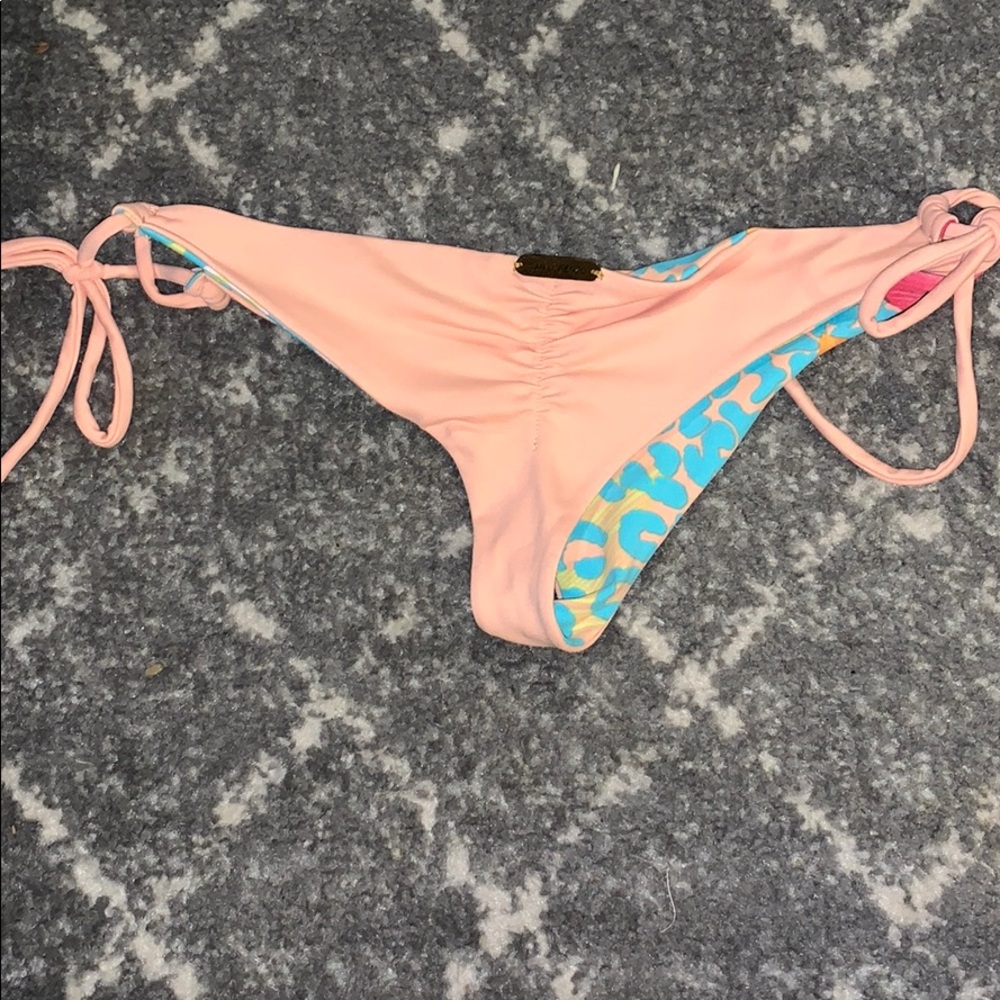 San Lorenzo reversible coral/tropical animal S